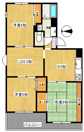 グランシャリオ船橋の間取り