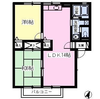 マノワールＩｔｏの間取り