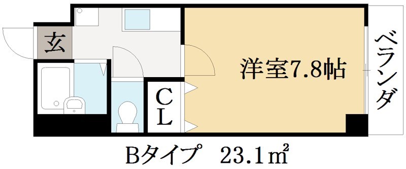 ルーミネス芦谷一番館の間取り