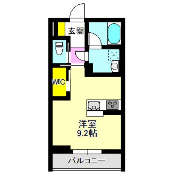 シャーメゾン表町の間取り