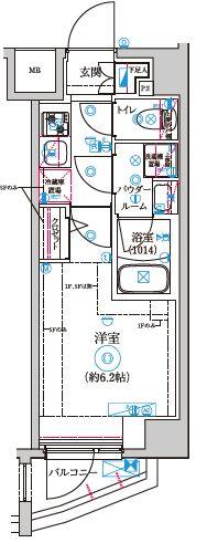 セジョリ高井戸IIの間取り