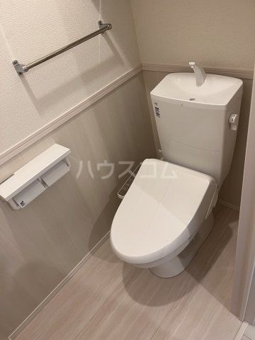 【甲府市屋形のアパートのトイレ】