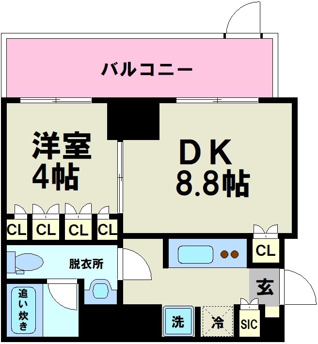 リテラス渋谷笹塚の間取り