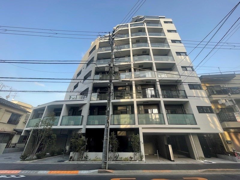 豊島区北大塚のマンションの建物外観