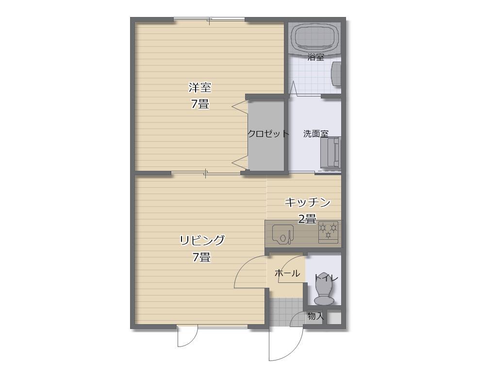 グランビュー永山の間取り