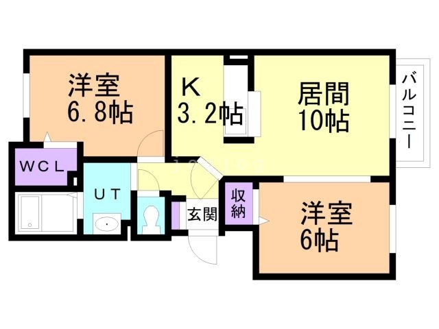 シャイニスターの間取り