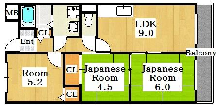 コンフォートステージIの間取り