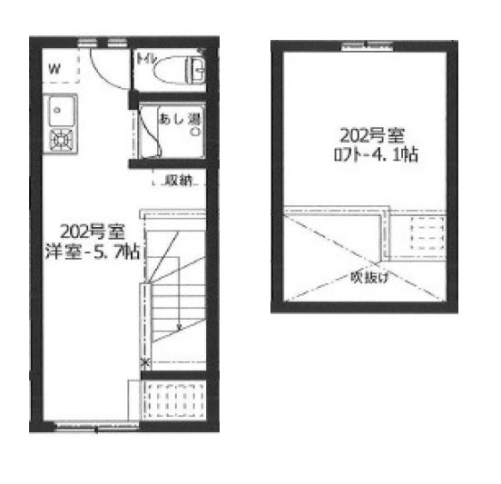 SKY　HOUSE　B棟(スカイハウスB棟)の間取り