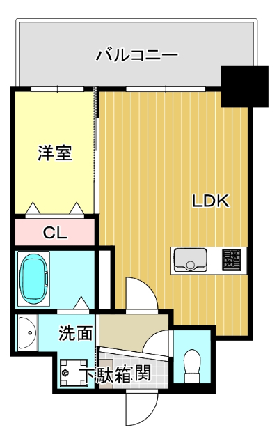 レブリアント福岡東（旧：ラーナ福岡東）の間取り