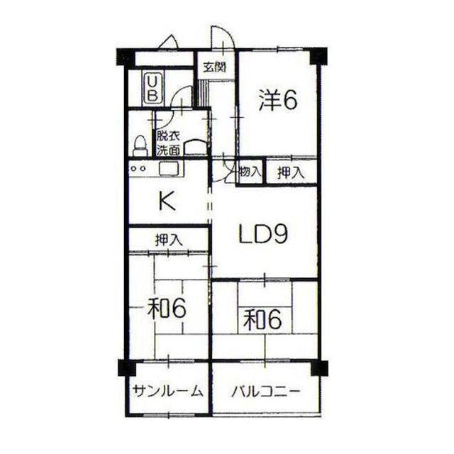 ザ・マンション紺屋町Ｂの間取り