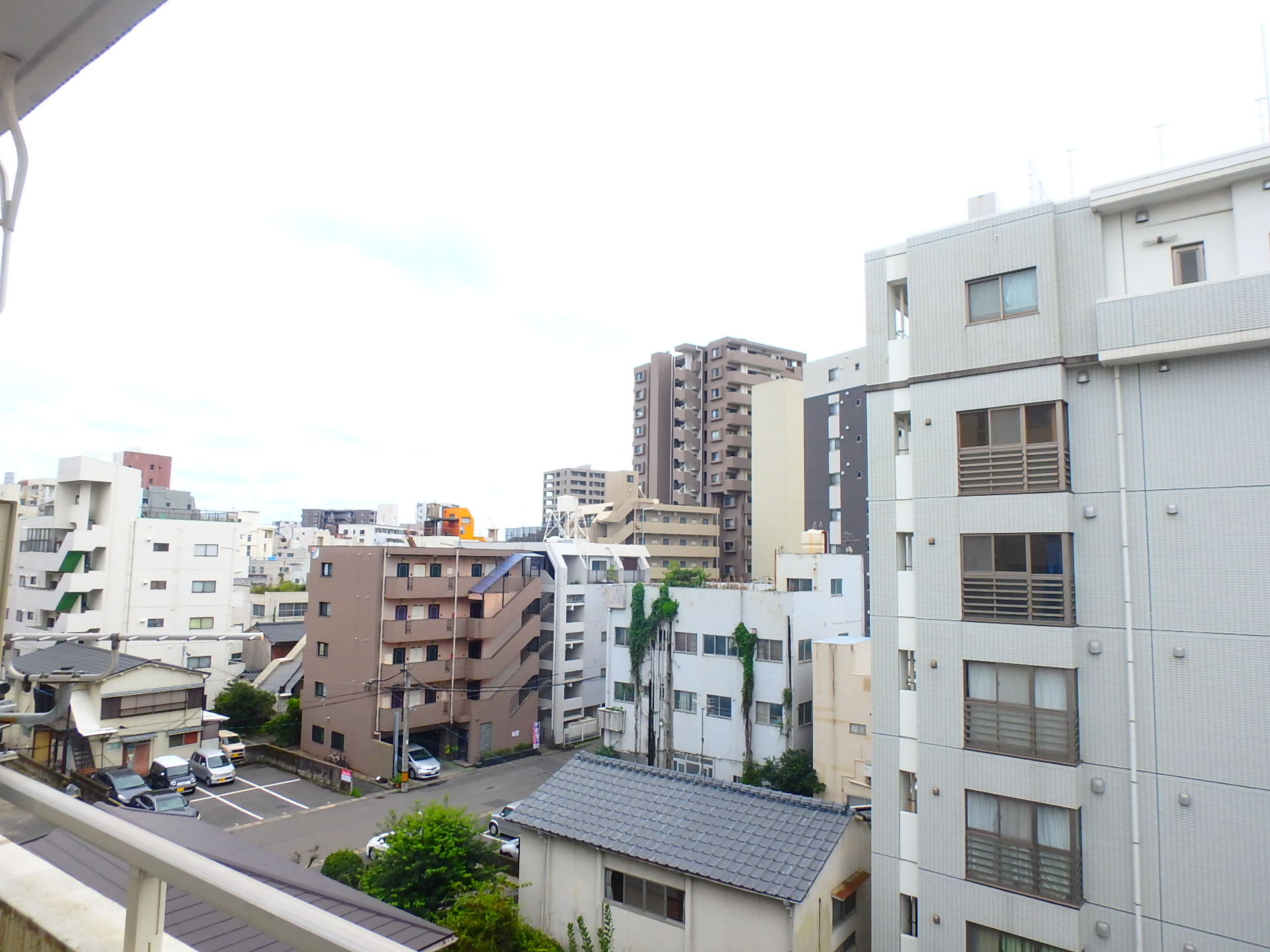 【鹿児島市上之園町のマンションの眺望】