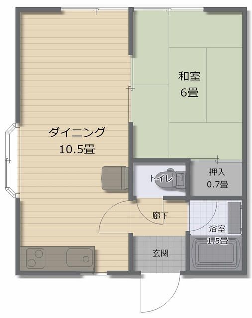 ユイハウスの間取り