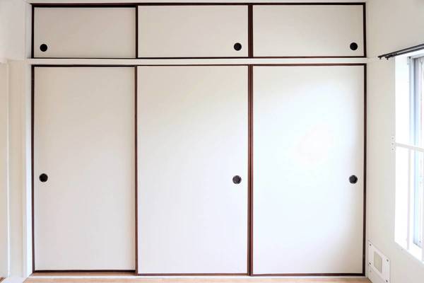 収納　モデルルームの写真です