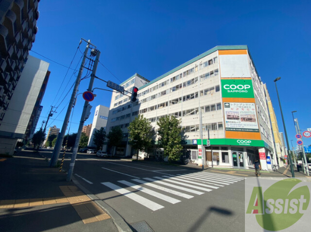 建物外観　札幌市中央区北５条西「ライズ北５条」