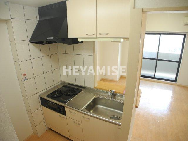 キッチン　※反転間取りのお部屋の写真です。