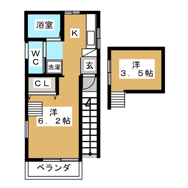 ライトコテージの間取り写真