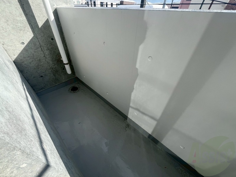 バルコニー　バルコニーです。洗濯物を干したり一息ついたりできますね！