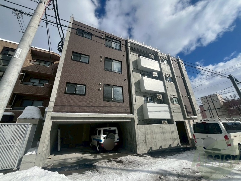 建物外観　完成予想パース　札幌市東区北２４条東「ラグランジュ元町」