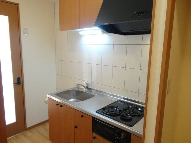 キッチン　2口ガスキッチン