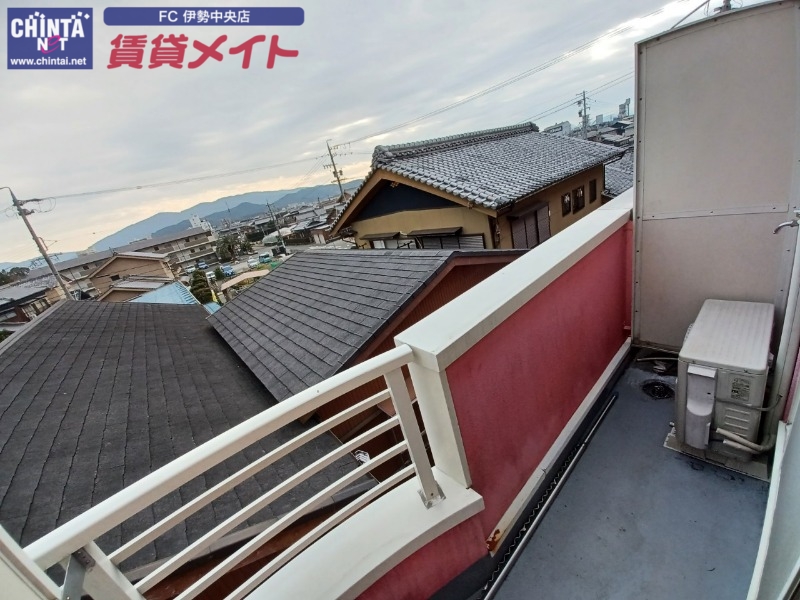 バルコニー　同物件別部屋の写真