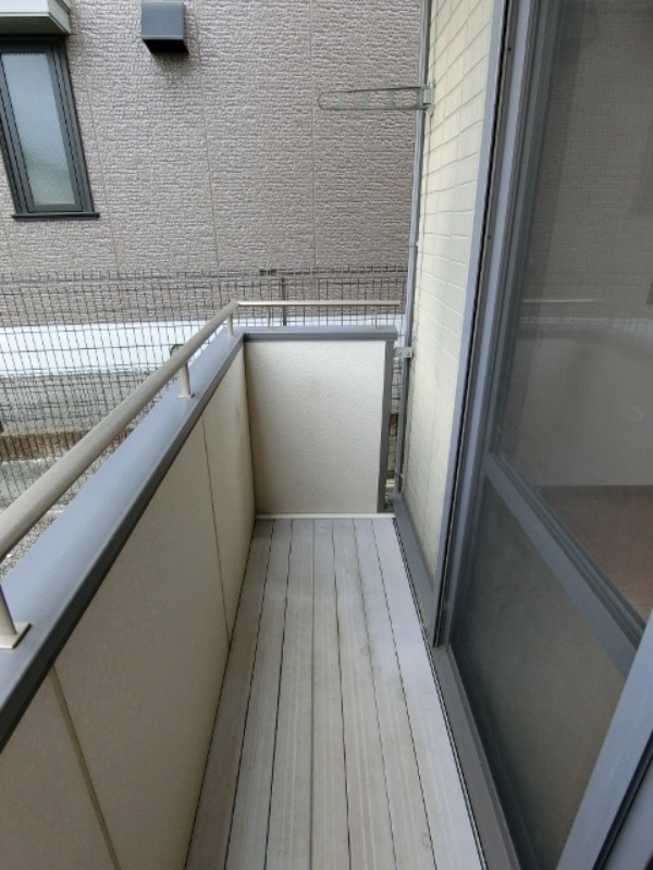 バルコニー　図面と現状に相違がある場合には現状を優先