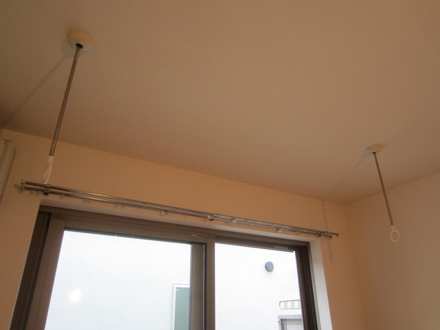 その他設備　室内物干フック