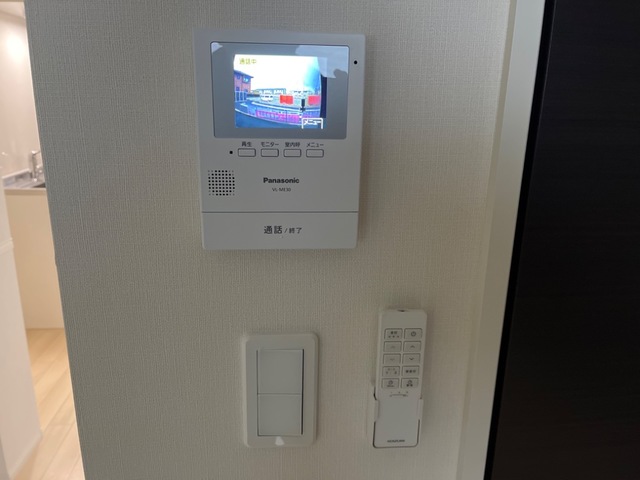 セキュリティ　カメラ付きインターホン