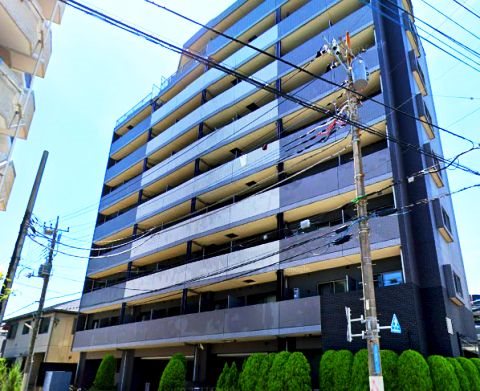 建物外観　京王線、中央線徒歩圏内で交通便利なマンションです。