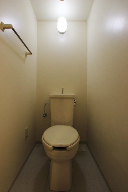 トイレ　写真は別号室のものです。