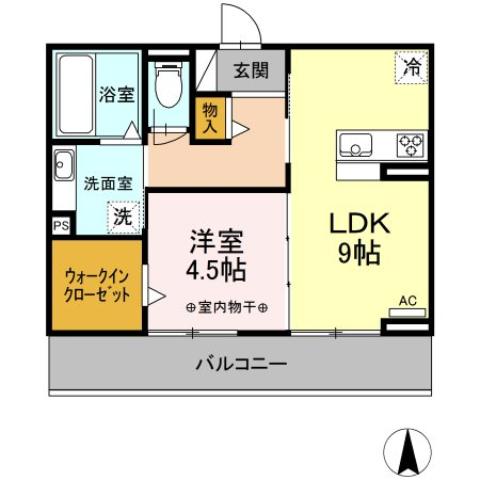 メルベーユの間取り写真