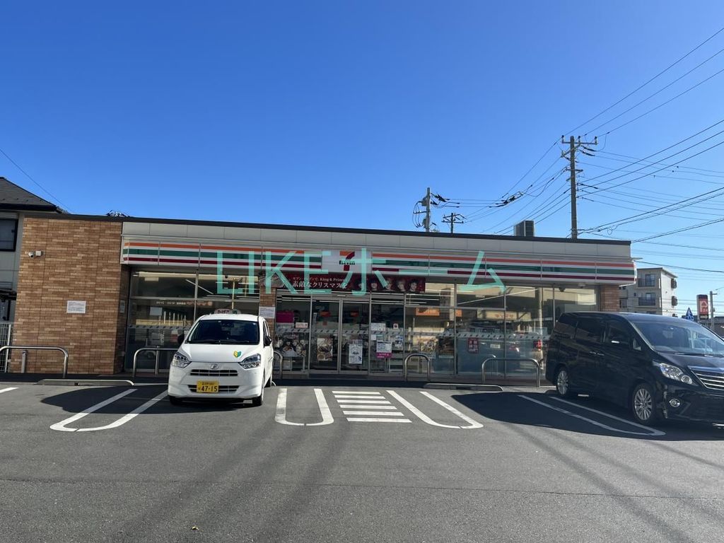 コンビニ　セブンイレブン原木中山駅前店（コンビニ）まで460m