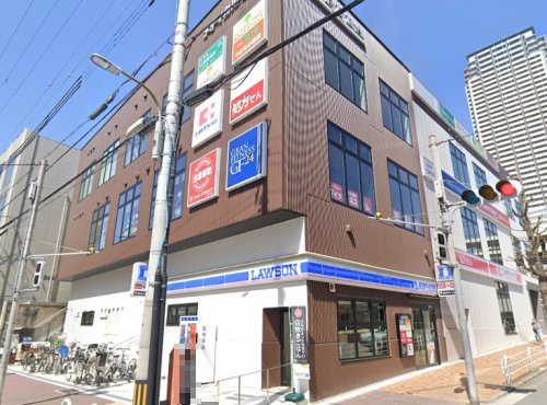 コンビニ　ローソン 阪神御影駅南店（コンビニ）まで100m