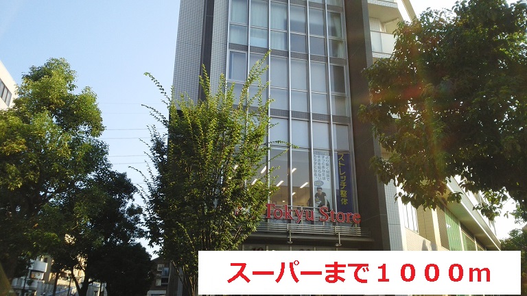スーパー　スーパー（スーパー）まで1000m