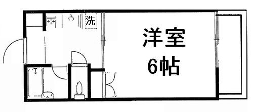 グランデュール蒲田の間取り写真