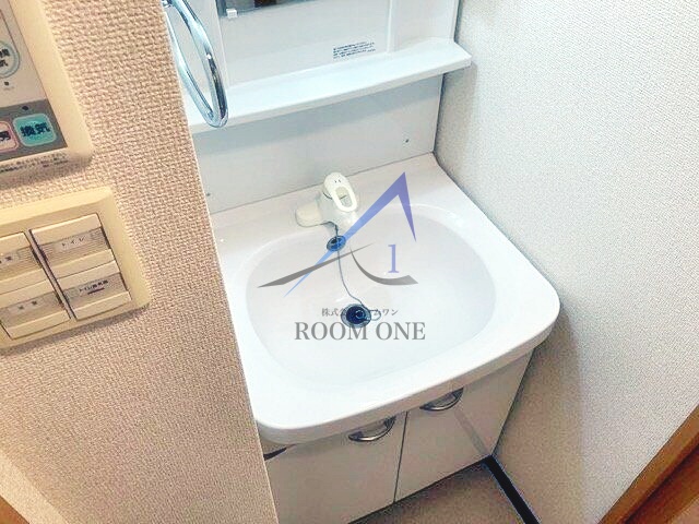 洗面設備　洗面台です。