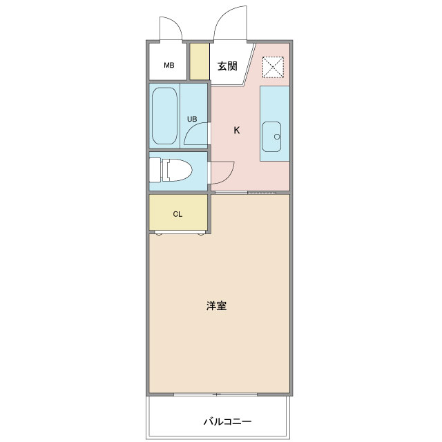 シャルマン外堀の間取り