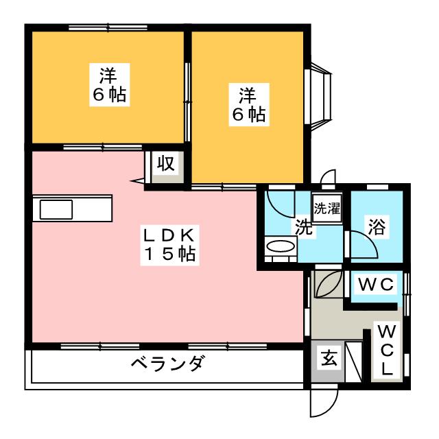 グリーンメイゾンの間取り