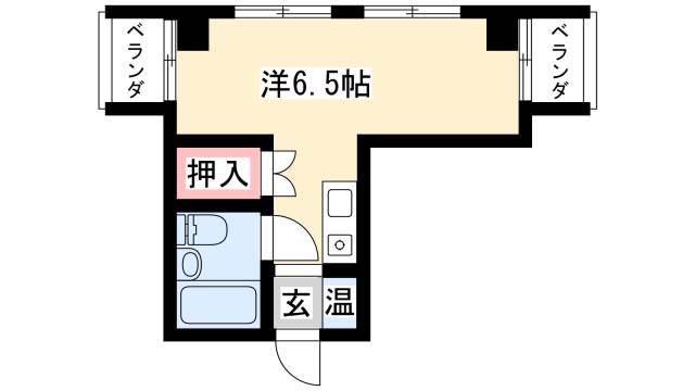 ヴィラカレッジ千代田の間取り