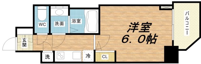 【S-RESIDENCE都島Luxの間取り】