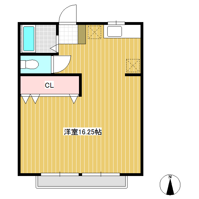 住吉サンルートマンションの間取り