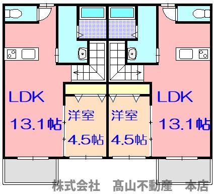 ラフォーレあおいBの間取り