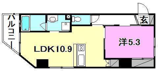 アスティオン本町の間取り