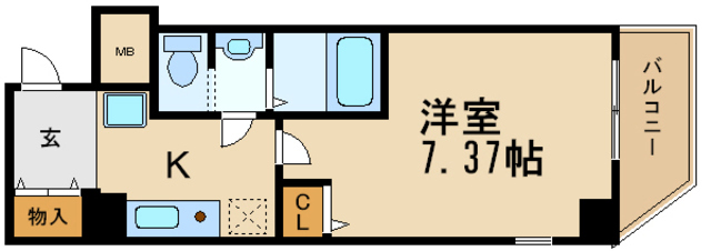 ＶＩＶＥＲ西台の間取り