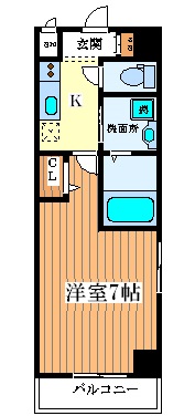 ロジュマン花川の間取り写真