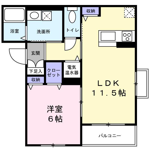 ソラーナ堺の間取り