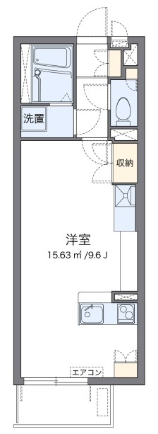 横浜市神奈川区菅田町のマンションの間取り