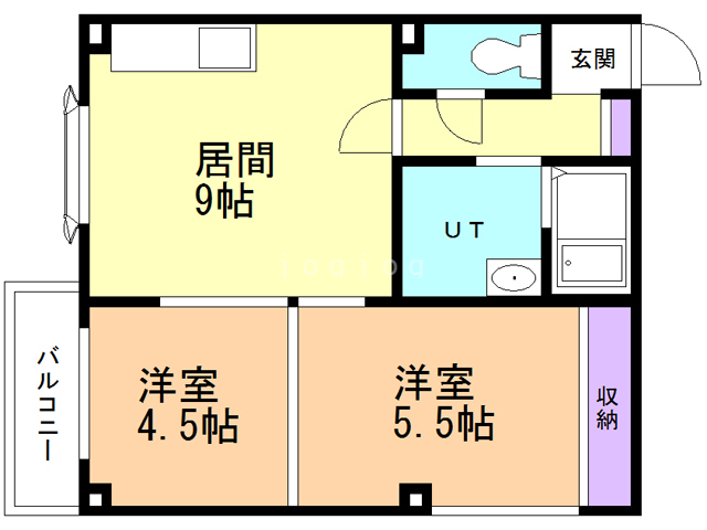 ＬＥＥＳＰＡＣＥ小樽の間取り