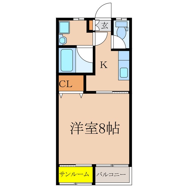 マリンアベニュー新川の間取り