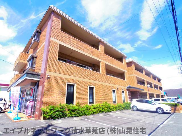 【静岡市葵区瀬名中央のマンションの建物外観】