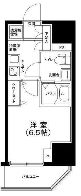 ルフレプレミアム川崎の間取り